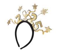 MOBUTOFU 2025 Número Diadema De Año Adultos Adorno De Fiestas De Año Decoración De Cabeza Festiva Diadema De Fiesta De