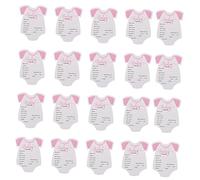 MOBUTOFU 20piezas Tarjetas De Predicción y Consejos Para Nuevos Padres Para Shower Accesorios Para Fiesta De Recuerdos Especiales Para Primer Cumpleaños