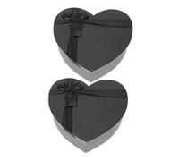 MOBUTOFU 2piezas Caja De Forma De Corazón Para Flores Para San Valentín Elegante Embalaje Creativo Para Detalles y Sorprender Tu Pareja