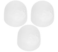 MOBUTOFU 3 Tapas de Repuesto para Biberones de Plástico Compatibles Botellas de Cuello Ancho, a Prueba de Fugas, para Uso Doméstico y Necesidades Diarias