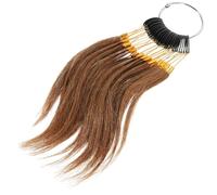 MOBUTOFU 30 Muestras de Color para Cabello Real, Tabla Profesional Ligera para Peluquería y Tienda de Belleza, Suministros para Probar y Teñir Cabello Humano