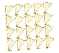 MOBUTOFU 30piezas Mini Harp Ornament Adornos De Instrumentos Musicales Miniatura Para Decoración Navideña y Festiva Colgantes Para Árbol De Navidad Decoración Musical Elegante