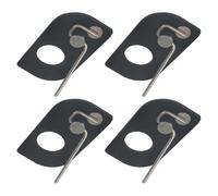 MOBUTOFU 4 Piezas Soportes Magnéticos para Flechas de Recurvo Metal Ligero y Duradero Accesorios para Arquería al Aire Instalación Magnética Fácil Precisión Mejorada para Mano Derecha