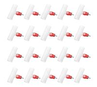 MOBUTOFU 40 Unidades Tetinas para Bebederos de Pollos con Conector en T de Plástico 1/2' para Sistema de Agua Automático en Granjas y Gallineros Fácil Instalación y Amplia Compatibilidad