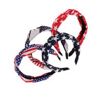 MOBUTOFU 4piezas Diademas Para Mujer De Estilo Americano Accesorios De Fiesta y Uso Diario Para Cabello Lacio Rizado y Ondulado