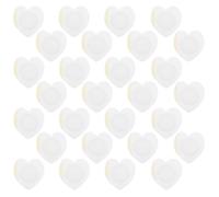 MOBUTOFU 50 Piezas Almohadillas de Algodón Orgánico para Parches de Aceite de Ricino Desechables, Envolturas Portátiles Antifugas para Ombligo y Rodillas en Situaciones de Pie Prolongado,