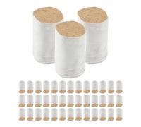 MOBUTOFU 54 Rollos de Palo de Moxa para Cuidado Corporal, Material Sintético Amarillo, Disminuye Inflamación, No Se Deforma ni Rompe