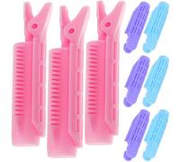 MOBUTOFU 9 Pinzas Cabello de Plástico para Ondas Surferas y Volumen, Ideales para Mujeres y Niñas, Accesorios para Peinar y Moldear el Cabello Estilo
