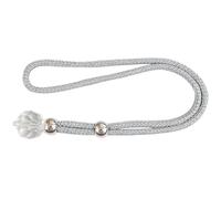 MOBUTOFU Abrazadera de Cortina Ajustable sin Taladro, Sujetacortinas de Aluminio Resistente Diseño de Gota de Agua, Accesorio para Cortinas del Hogar, Cierre Elegante para Ventanas