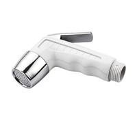 MOBUTOFU Accesorio rociador de inodoro duradero ABS blanco, bidé práctico para lavado personal y lavado de autos