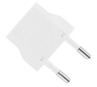 MOBUTOFU Adaptador Enchufe Americano a Europeo 6A 220V Cobre Resistente para Viajes de Negocios y Turismo 1 Pieza