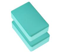 MOBUTOFU Bloques de Yoga Gruesos de EVA para Danza y Pilates, 2 Piezas Portátiles para Entrenamiento en Casa y Gimnasio Femenino