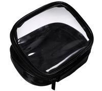 MOBUTOFU Bolsa de Cosméticos Transparente Cremallera, Neceser Portátil para Maquillaje y Aseo, Organizador Pequeño para Mujer y Uso en Coche