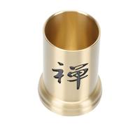 MOBUTOFU Botella de Cobre Dorado para Almacenamiento Larga Vida Útil, Herramienta para Ceremonia del Té y Accesorios para Juegos de Té Tradicionales