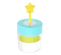 MOBUTOFU Botella Espumadora de Plástico Azul Rebote para Limpieza Facial y Corporal, Espumante Pequeño para Champú y Gel de Ducha, Taza para Hacer Espuma, Dispensador Versátil para Cuidado