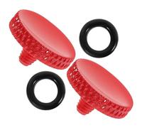 MOBUTOFU Botón Disparador de Cámara 2 Piezas de Aluminio Textura Antideslizante y Funda Protectora para Uso en Fotografía Deportiva Acción