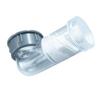 MOBUTOFU Codo Antiólor Horizontal de Pp Válvula de Retención para Drenaje en Mueble de Baño y Lavado de Verduras, Accesorio Fácil de Instalar y Multiuso
