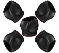 MOBUTOFU Copas para Ruedas de Sillas Rodantes 5 Piezas Protectores para Patas Tapones Silenciosos para Muebles de Escritorio y Comedor