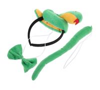 MOBUTOFU Diadema para Cosplay de Serpiente 3 Piezas, Accesorio de Disfraz de Animal para Fiesta Infantil, Diadema Ligera y Reutilizable para Teatro y Eventos Temáticos
