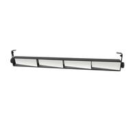 MOBUTOFU Espejo Retrovisor Central de Gran Angular para Carrito de Golf, Cristal HD y ABS, Accesorios para Carros de Golf Montaje Rápido
