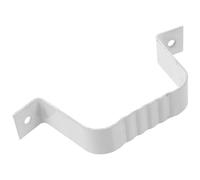 MOBUTOFU Extensión de Bajante en Aluminio Abrazadera Metálica y Conector de Canalón para Canaletas de Lluvia, Accesorios para Instalación de Sistemas de Drenaje