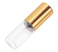 MOBUTOFU Frasco de vidrio roll-on 3 ml, 20 botellas, para aceites esenciales y masaje, con diseño hermético, envase reutilizable para cosméticos