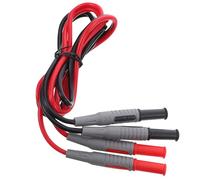 MOBUTOFU Kit de Cables de Prueba y Cables Automotrices para Multímetro Profesional 2 Piezas Sonda de Punción de Aleación y Plástico Flexibles para Pruebas Eléctricas
