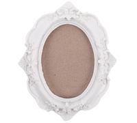 MOBUTOFU Marcos de Fotos Ovalados Vintage para Exhibición de Fotos Antiguas, Marco de Pared Ornamentado Pequeño, Adecuado para Decoración Creativa y Colgar Pared