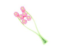 MOBUTOFU Masajeador Facial Manual Rodillo de Mentón Verde 6 Ruedas Decorativas, Herramienta de Masaje Facial Portátil para Reafirmar y Moldear el Contorno del Rostro en Casa y Exterior