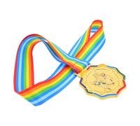 MOBUTOFU Medalla de Oro Cinta, Medalla de Primer Lugar para Patinaje sobre Hielo, Placa de Premio Ligera para Eventos Deportivos Infantiles y Escolares, Adecuado para Competiciones