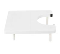 MOBUTOFU Mesa Extensión para Máquina de Coser Hogar Tablero Blanco de Plástico para Dressmaking y Proyectos de Costura con Mayor Eficiencia