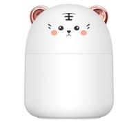 MOBUTOFU Mini Humidificador Portátil de Niebla para Oficina y Dormitorio, Capacidad 250ml, Diseño de Caricatura en Abs, Llenado Superior Fácil y Funcionamiento Silencioso