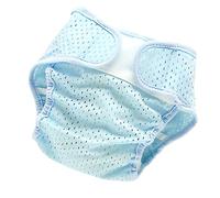 MOBUTOFU Pañal de Seda Helada Transpirable Cubierta de Malla Exterior Pañal Elástico para Fresco de Verano Talla S para Actividades al Aire Estilo Aleatorio