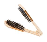MOBUTOFU Peine Alisador Eléctrico para Moldear el Cabello de Abs Dorado Multifuncional en Casa Salón de Belleza