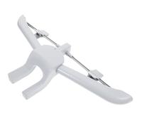 MOBUTOFU Percha Plegable para Planchado a Vapor, Soporte para Planchador Portátil de Ropa, Diámetro Interior 16 Mm, Color Gris Claro, Accesorio Ligero para Uso Doméstico y Viaje