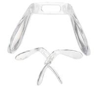 MOBUTOFU Piezas Nasales para Gafas 4 Unidades Almohadillas Nasales Plástico Duro Soporte Nasal para Gafas sin Marcas Rojas Ideales de Pasta