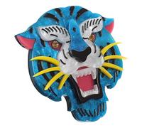 MOBUTOFU Pin de Tigre de Acrílico para Mujer Diseño Único y Creativo, Decoración para Ropa y Cárdigan, Sujetapiezas Resistente y No Se Deforma, Adecuado para Trajes y Prendas