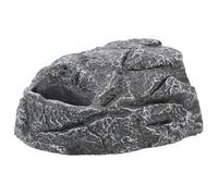 MOBUTOFU Plataforma y Refugio para Esconderse para Reptiles y Tortugas para Tomar el Sol de Resina Resistente, No se Deforma, Adecuado para Decoración de Terrarios