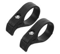 MOBUTOFU Protector de Cadena Anticaída para Bicicleta Plegable y Montaña, 2 Piezas de Plástico Negro, 40 Mm, Estabilizador y Deflector de Cadena para Ciclismo en Exteriores