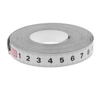 MOBUTOFU Regla de Medición Adhesiva 10 Metros Cinta Métrica Autoadhesiva para Carpintería y Uso en Mesa Dirección Positiva