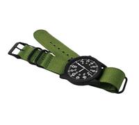 MOBUTOFU Reloj Deportivo para Hombre con Correa de Nylon Diseño Sencillo y Números Grandes Resistente y Práctico para Uso Diario y Actividades al Aire