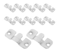 MOBUTOFU Soportes de Conexión para Sofás Seccionales M Tipo, Clips de Fijación Metálicos sin Tornillos, Tamaño Pequeño, Pack 50 Unidades, Accesorios de Muebles Entrelazados para Uso