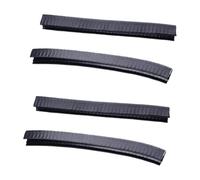 MOBUTOFU Tira Protectora para Patineta de Goma Silicona Negra Diseño en U, Fácil Instalación y Resistencia al Envejecimiento para Protección del Borde de Tabla de Skate