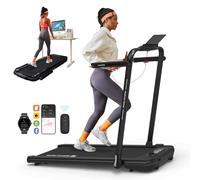 Mobvoi Home Treadmill SE Cinta de Correr Plegable 3 en 1 2.5 HP Compact Portable Under Desk Running Walking Machine con Control Remoto Pantalla LED para el hogar y la Oficina 120KG 12 KM/H