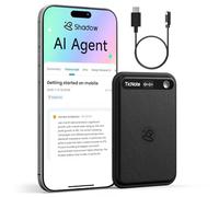Mobvoi TicNote Lite Grabadora de Voz IA, Transcripción 600 Min, Resúmenes | Leading AI LLM, Resumen AI, 4GB, hasta 25 Horas, 120+ Idiomas, Clases Reuniones Llamadas, Funda Magnética Integrada
