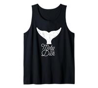 Moby Dick - Camiseta de Cola de Ballena Camiseta sin Mangas