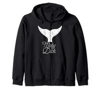 Moby Dick - Camiseta de Cola de Ballena Sudadera con Capucha