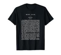 Moby Dick Herman Melville Primera página Camiseta