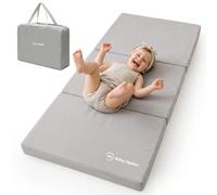 Moby-System Colchón Plegable Cuna Viaje 120x60 cm Gris