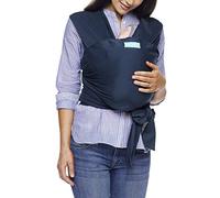 Moby Wrap Classic Fular Portabebés, Azul (Midnight), Talla Única (3.6-15 kg)